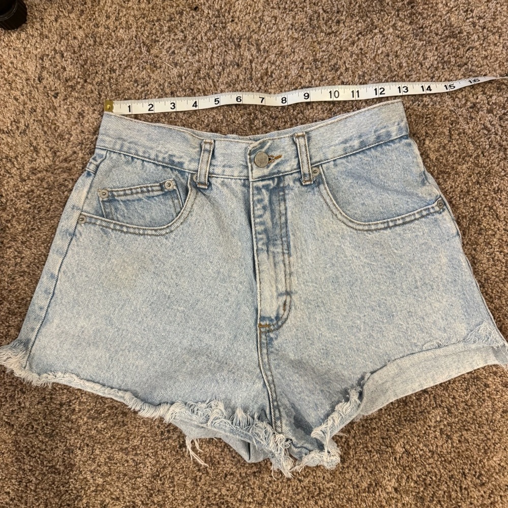 Billy Blues Vintage High Rise Cutoff Denim Shorts USA Size 11
